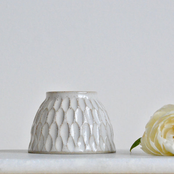 Faceted bud vase ~ **Seconds**