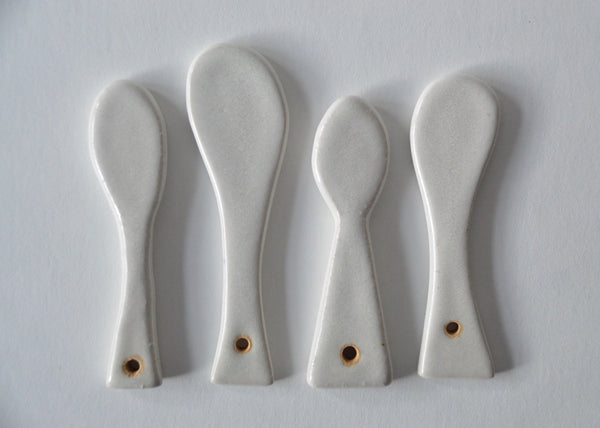 Condiment spoon III ~ third from left