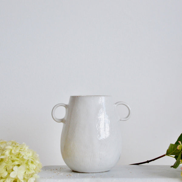 Coiled Vase with Handles
